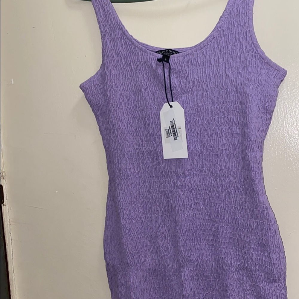 Lilac Bodycon Dress
